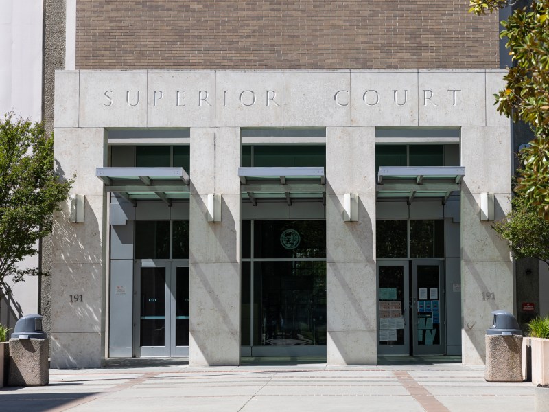 Santa Clara County Superior Court in San Jose on May 4, 2021. Photo by Magali Gauthier.