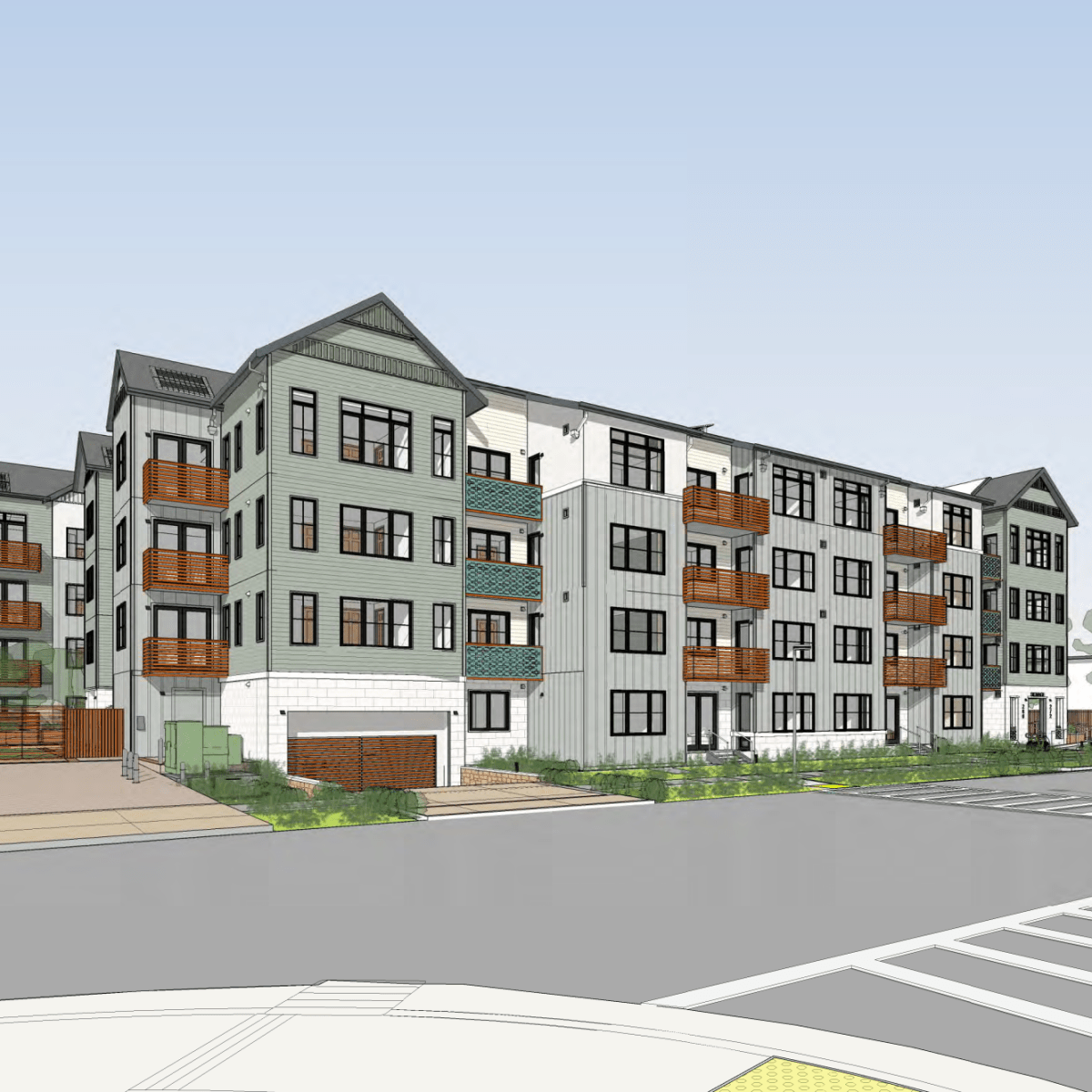 Developer looks to build four-story condos in Mountain View, down the road from controversial builder’s remedy project